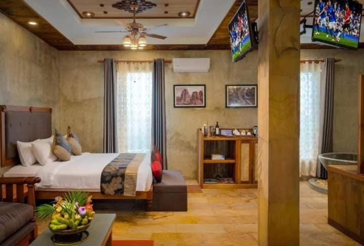 Model Temple Villa Сиемрип Экстерьер фото