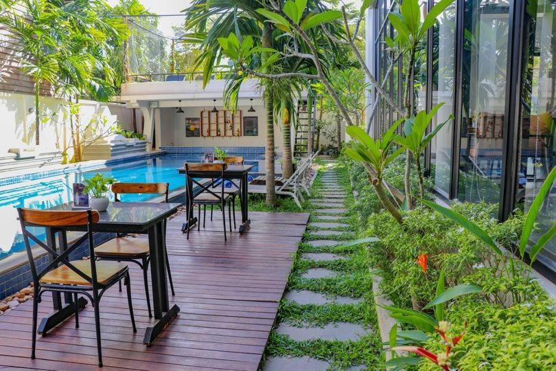 Model Temple Villa Сиемрип Экстерьер фото
